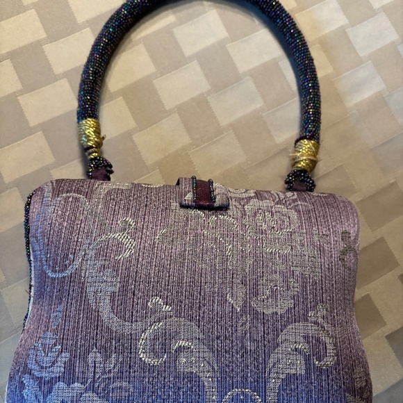 Vintage beaded handbag with sequins - Picture 9 of 9